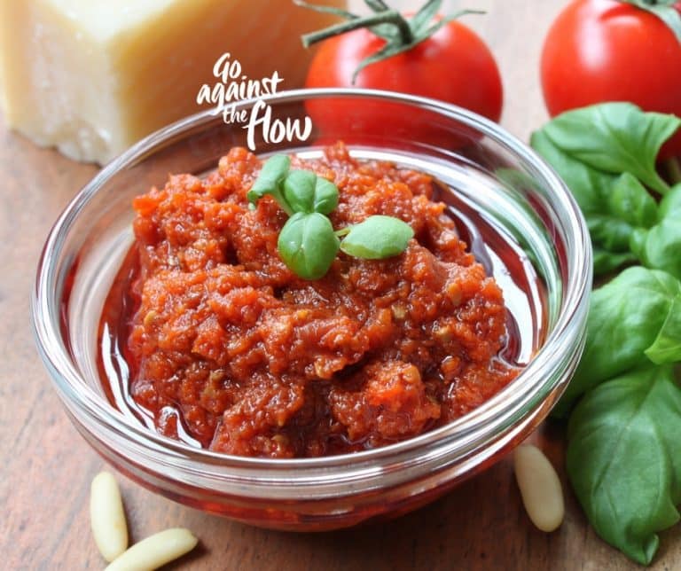 Red Pesto Recipe Go Against the Flow